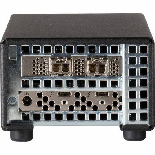 Sonnet Twin25G Dual-port 25GbE Thunderbolt Adapter with Two Included SFP28 Transceivers Sonnet Twin25G Dual-port 25GbE Thunderbolt Adapter with Two Included SFP28 Transceivers